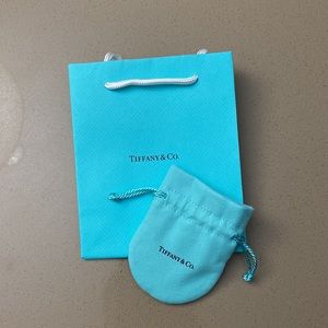 Tiffany & Co. Mini Shopping Bag + Mini Jewelry Bag (NEW)